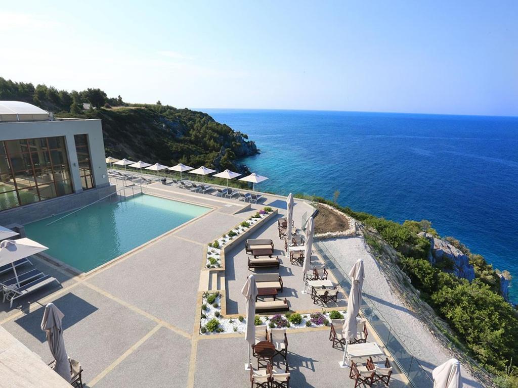 Stigmes Villas & Suites Nea Skioni Bagian luar foto