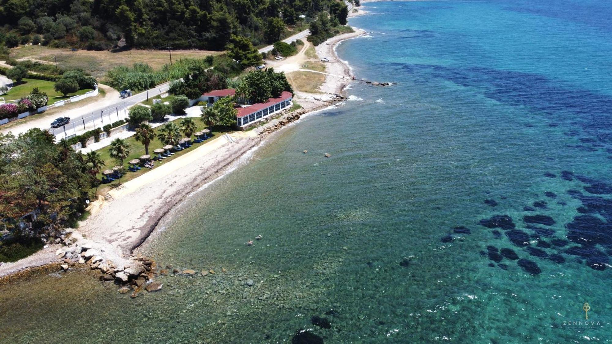 Stigmes Villas & Suites Nea Skioni Bagian luar foto